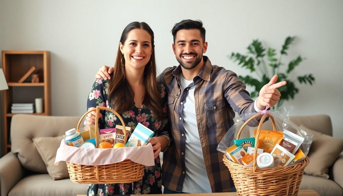 gift basket for new parents