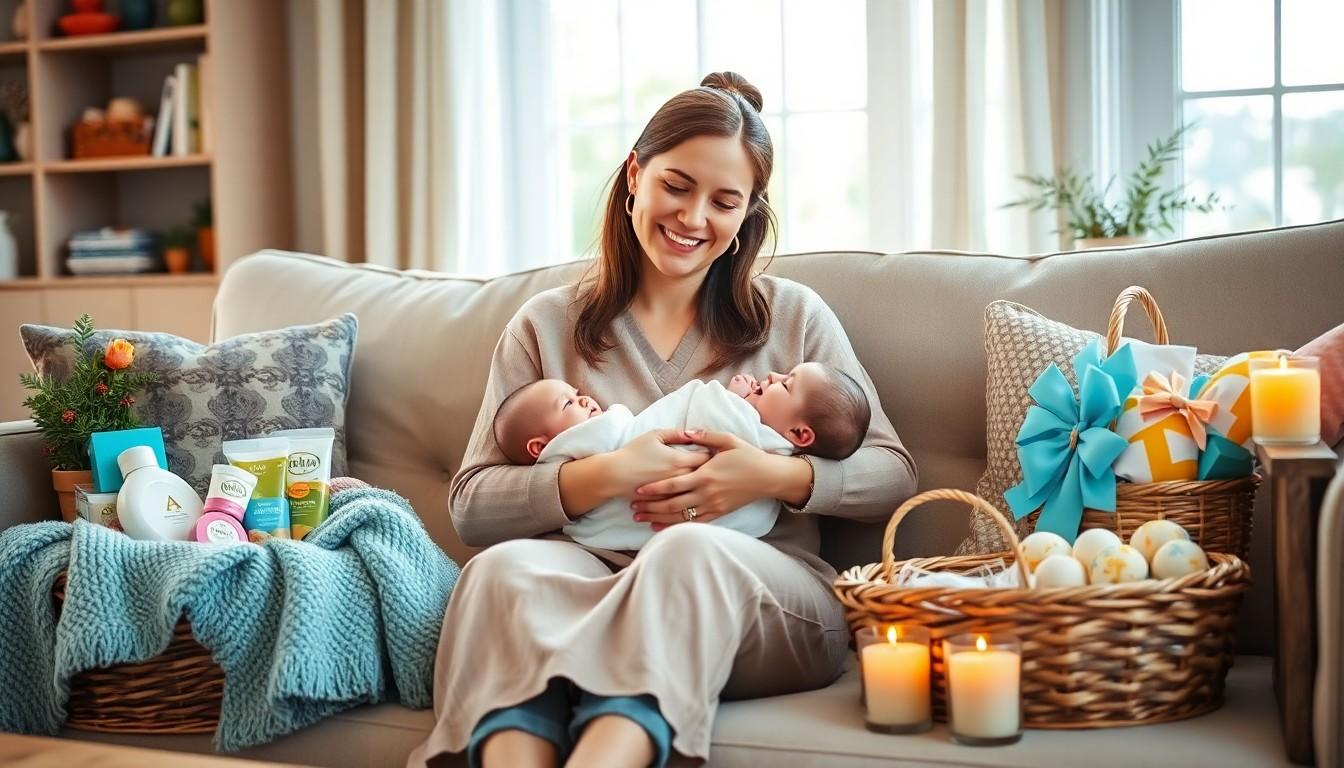 gift baskets for new parents